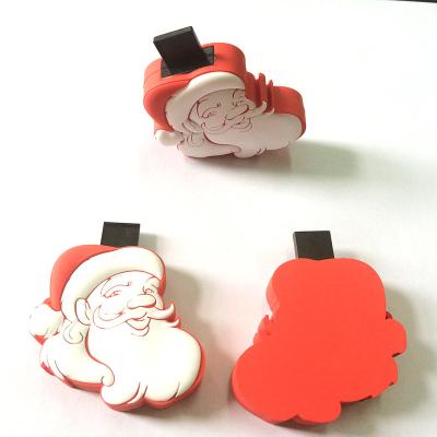 Cina Memory stick personale Natale su ordinazione di USB 2.0 delle chiavette USB di 8GB 128GB in vendita