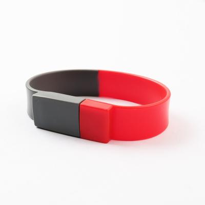 China ODM-Soem-Silikon-Manschette USB-Gedächtnis-Armband 2,0 3,0 volles Gedächtnis 1GB 256GB zu verkaufen