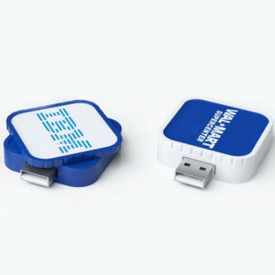 中国 プラスチック防水ねじれUSBはUsb 3.0の記憶棒256GB 32GBを運転する 販売のため