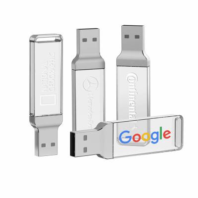 China Acrílico transparente del palillo 2,0 cristalinos de destello de 8GB 128GB UDP USB en venta