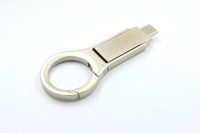 中国 銀製の金属OTG USBのフラッシュは2.0本の32GB 128GB Usb Cの記憶棒を運転する 販売のため