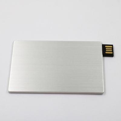 China Volledig Geheugen 2,0 het Materiaal van het de Stokken64gb 128GB 20MB/S Metaal van Creditcardusb Te koop