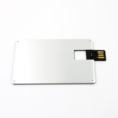 China De metaalCreditcard USB plakt 2,0 miniudp de flitsspaanders van 128GB 64GB Te koop