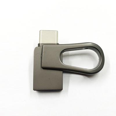 China Metal Type C OTG USB Flash Drives 2.0 128GB 256GB ROHS approved for sale