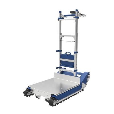 China Power Motorized Hand Truck Factory Max 420kg Aluminum Lithium Powered Stair Climbing Hand Trolley Truck for sale