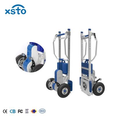 China Hand Trolley China CE Lithium-ion Power Motorized Aluminum Brake Powered Stair Trolley Stair Climber Trolley for sale