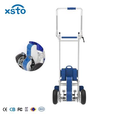 China New Design ZW7200G Aluminum Brake Power Motorized Hand Truck Battery Operated Stair Climber Motorized Stair Climbing Hand Truck for sale