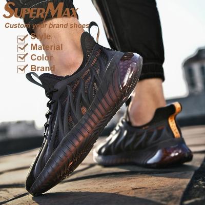 China Cushioning Fashion Custom Good Quality Comfortable Breathable Sports Running Fashionable Mens Casual Shoes Mesh Sneakers Walking Manufacturer for sale