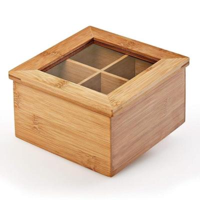 China Sustainable Hot-selling Imported Bamboo Kitchen Utensils Bamboo Storage Box for sale