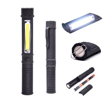 China 250 Lumens Portable Multifunctional Magnetic COB SMD Led Work Light Portable 3in1Handheld Examination Inspect Penlight For Outdoor Car for sale