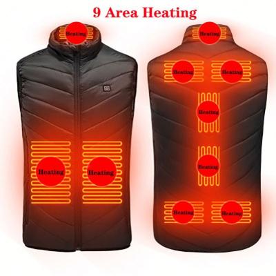 China Parride Heating Vest Women's Unisex Usb Thermal Vest Heated Heated Jacket Men's Factory Directly With Battery Pack for sale