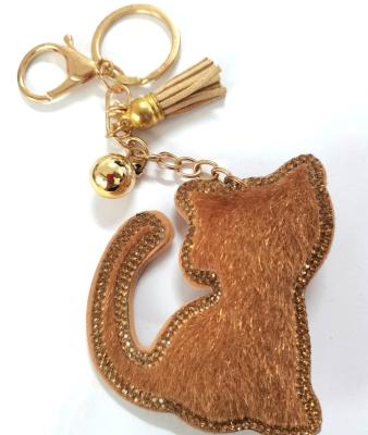 China Hot Animal Crystal Luxury Designer Key Chains Key Chain Design Pattern Design Gift Promotion Gift Sale Key Chain for sale