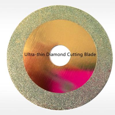 China 150mm galvanisierter Diamond Tools Ultra Thin Electroplated Diamond Blade zu verkaufen