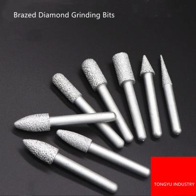 Chine Le marbre de granit a soudé Diamond Tools, 10mm meurent broyeur Diamond Bits à vendre