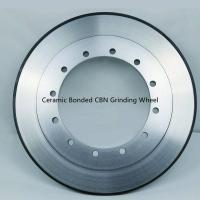 China Ceramic Bonded Diamond CBN Grinding Wheel Hard Metals Processing for sale