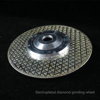 China Diamond Grinding Wheels Iron Casting electrochapado 115m m en venta