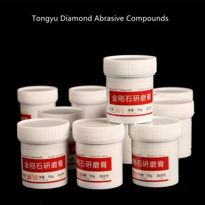 Cina 50 grammi di bottiglia Diamond Lapping Paste di Diamond Paste Polishing Compound Plastic in vendita