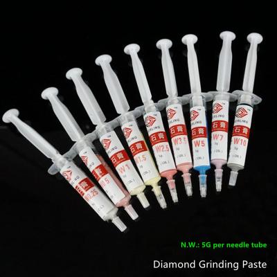 Cina 5 grammi di Diamond Grinding Paste, Diamond Abrasive Compounds di lucidatura in vendita