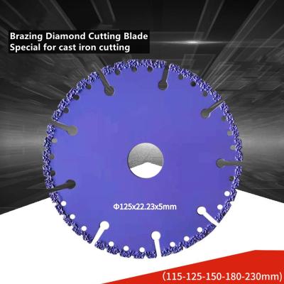 China 400mm Vakuum bronzierte Diamond Blades For Cast Iron-Ausschnitt zu verkaufen