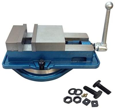 China Building Material Shop Precision Vise 6 Inch ACCU Milling Lock 6 Inch Jaw Width Auger Milling Lock Down Vise Bench Clamp for sale