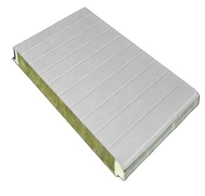 China 930/1000/1120mm Fireproof Rock Wool Sandwich Panel Rock Wool Insulation For Wall And Roof Panel for sale