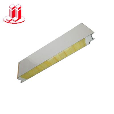 China 1000 Mm China Supplier Fireproof Sandwich Wall Panel Glass Wool Sandwich Panels for sale