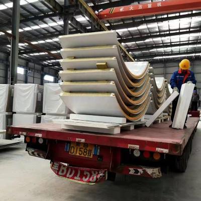 China 1000mm Aluminum Sheet Galvanized Color Coated Metal Sheet Sandwich Panel From China Exporter for sale