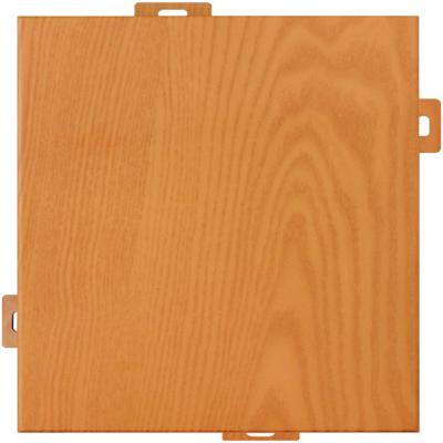 China High Quality Wood Grain Veneer Wood Pattern Wall Veneer Wall Panel Inmitation Aluminum Compound Grain Panel For Interior Building Decoration for sale