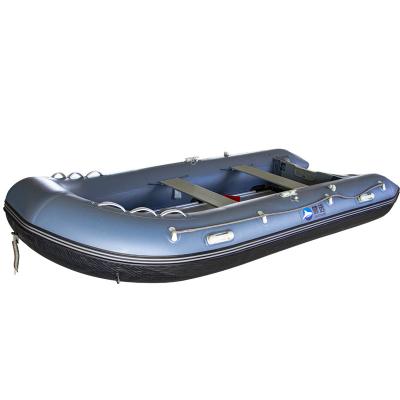 China Warter Sports High Quality 11.8 Feet Folding Inflatable Boat , Various Styles Of Small Boat Rubber Dinghies for sale