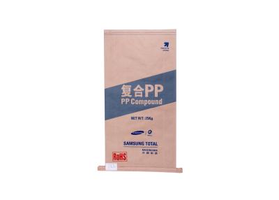 China Las bolsas de papel de Multiwall de la categoría alimenticia se levantan la soldadura en caliente de la bolsa sola/doble cosido en venta