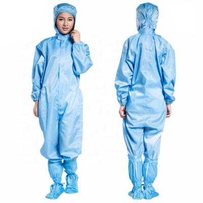 China Anti-Static Protective Workwear ESD Protective Clothing Clothes Food Workshop Workshop Electronic Workwear for sale