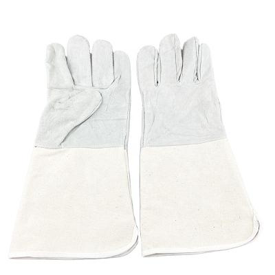 China Anti-smash Leather Protective Hand Gloves Scare Sheepskin Leather and Safety Leather Work Gloves for sale