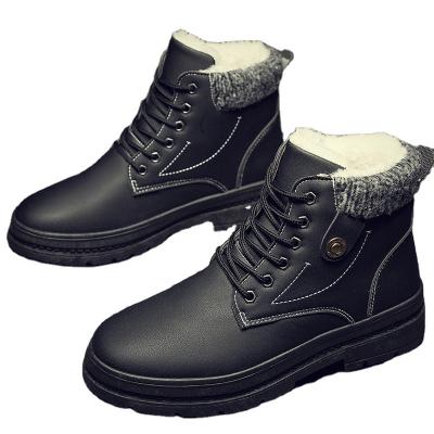 China High Quality Breathable Waterproof Men's Warm Top Rise Boots Casual for sale