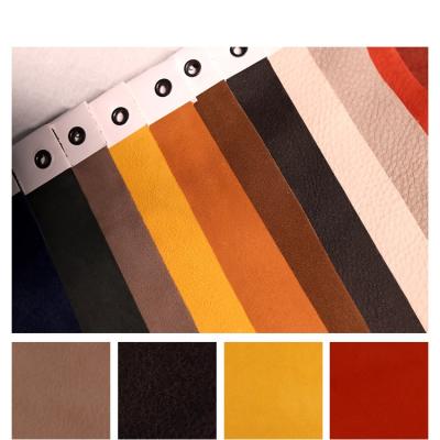 China Waterproof leather and fabrics color samples for genuine leather upholstered cushions, Microfiber PU leather PVC UMUPHOME NC; GUA for sale