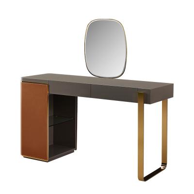 China (Other) Modern Design Adjustable Italian Luxury Bedroom Furniture Dressers Table Mirrored Dresser Bedroom Dresser for sale