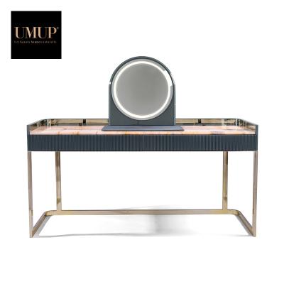 China Luxury dressing table (the other) light Nordic modern minimalist Italian adjustable storage cabinet bedroom dressing table for sale