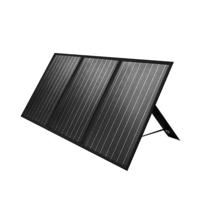 China 550W solar folding panel with mppt charge controller folding solar panel waterproof moving trailer 166mmx166mm for sale