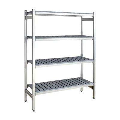 China Eco - Friendly Stable Reliability Aluminum Warehouse Shelves Warehouse Rack Industrial Shelving Aluminum Shelving for sale