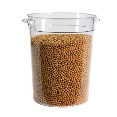 China Wholesale High Quality Sustainable Durable Food Storage Containers Airtight Round Plastic Food Storage Container for sale