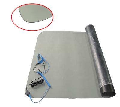 China Nature Workbench Rubber Pad Anti Static With Cable And Wristband 60cmx90cm/60cmx120cm/45cmx90cm/100cmx100cm/any other size available for sale