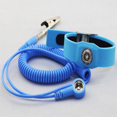 China Silicon ESD Anti-Static Wristband for sale