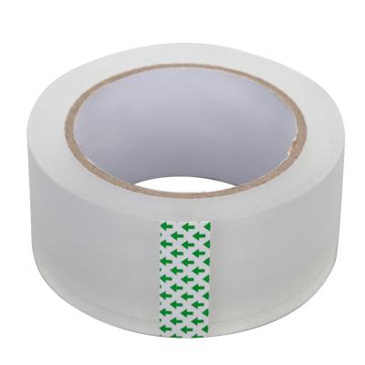 China Waterproof in stock wholesale bopp material good quality transparent packing roll tape for sale