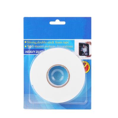 China Factory direct sales waterproof blister card packing foam double-sided tape strong adhesive double-sided tape for sale