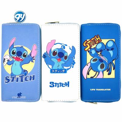 China Waterproof 2021 Fashion Japanese Billetera Cartera De Porta Foglio Purse Wallet Lilo And Stitch Anime Blade Collectible Banknote for sale