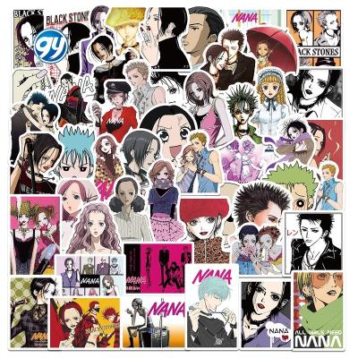 China 50pc/set Nana Osaki Osaki Girl Anime NANA Sticker Personality Graffiti DIY Laptop Suitcase Classic Japanese Water Cup for sale