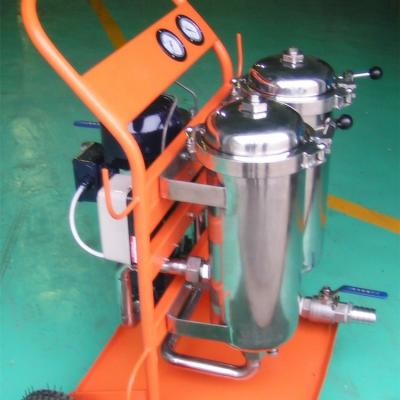 China Lubrication Oil Purification Machine Factory Supply Portable Hydraulic Oil Filter Trolley Oil Purifier Unit for sale