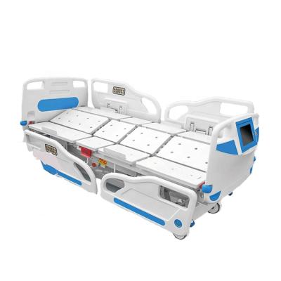 China Multifunctional electric bed ABS electric hospital clinic hospital clinic factory price icu folding hospital bed for sale