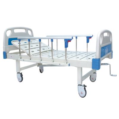 China High quality cheap hospital clinic hospital bed for sale hospital bed single patient crank manual hospital bed for sale