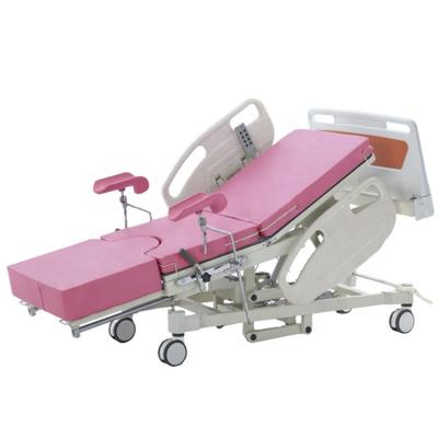 China Metal Hospital Use Gynecology Birthing Bed Electric Obstetric Delivery Bed for sale