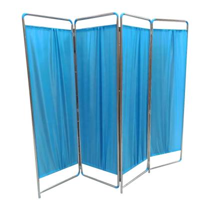 China Hospital Clinic Ward Room Movable Stainless Steel Waterproof Medical Ward Screen 4 Times for sale